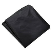 TTUHYWXI Gas Fire Pit Cover Square- Patio Outdoor Cover Heavy Duty Fabric with Coating,100% Waterproof,Anti-Crack,Black One Size
